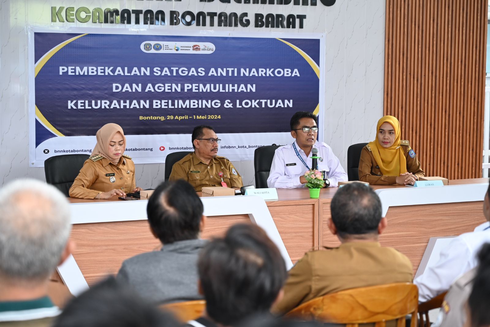 Kelurahan Belimbing Gelar Bimtek Satgas Anti Narkoba: Langkah Kolaboratif untuk Selamatkan Generasi Muda