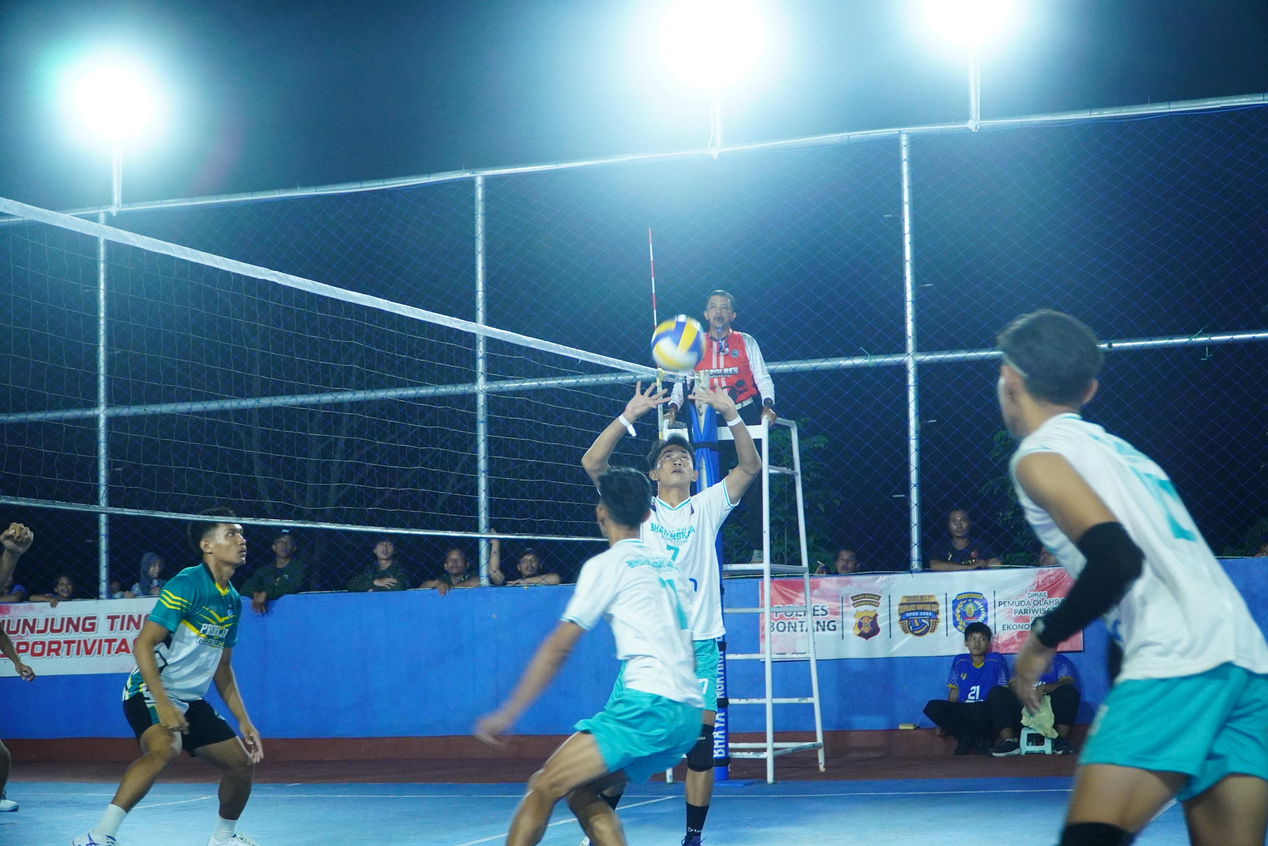 Turnamen Bola Voli U-17 KAPOLRES BONTANG CUP II Resmi Ditutup, Bhayangkara Bontang dan Gajah Mungkur Juara