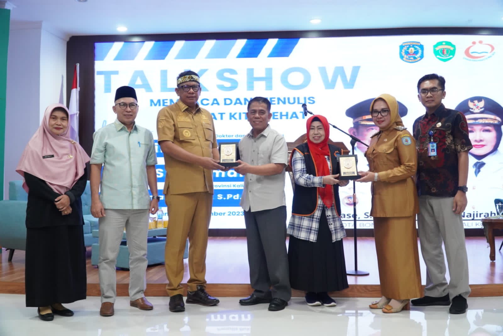 Basri Ajak Warga Bontang Gemar Membaca dalam Talkshow Membaca dan Menulis