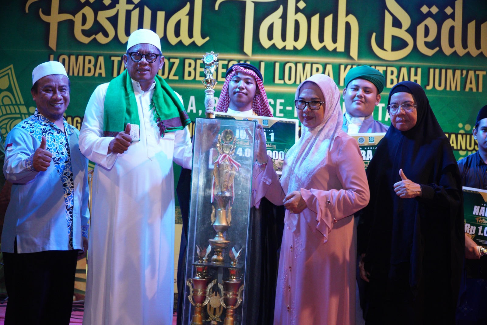Dukung Kegiatan Syiar Agama, Walikota Bontang Menghadiri Penutupan Festival Tabuh Bedug BKPRMI Bontang