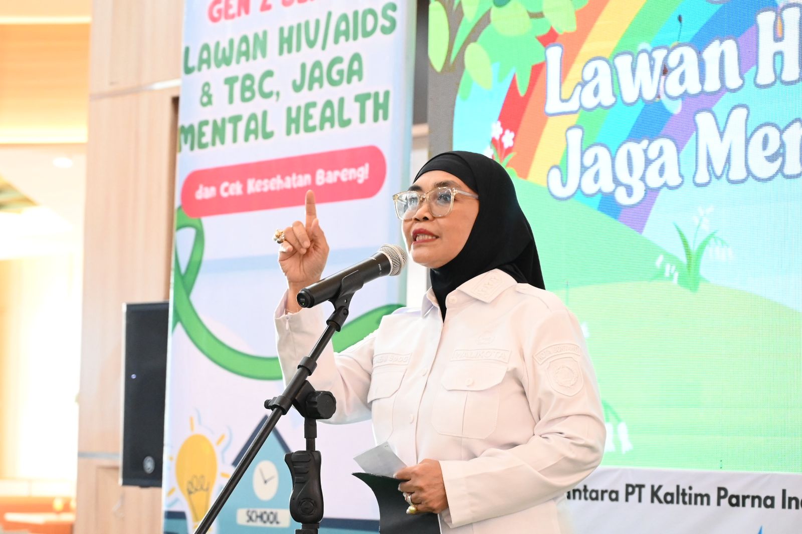Gen Z Bontang Bergerak: Ratusan Pelajar Antusias Ikuti Screening HIV/AIDS dan Kesehatan Mental Bareng  PT KPI