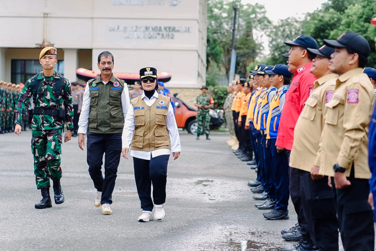 Pimpin Apel HKB Nasional 2025 Kota Bontang: Wali Kota Solidkan Kekuatan Hadapi Potensi Bencana
