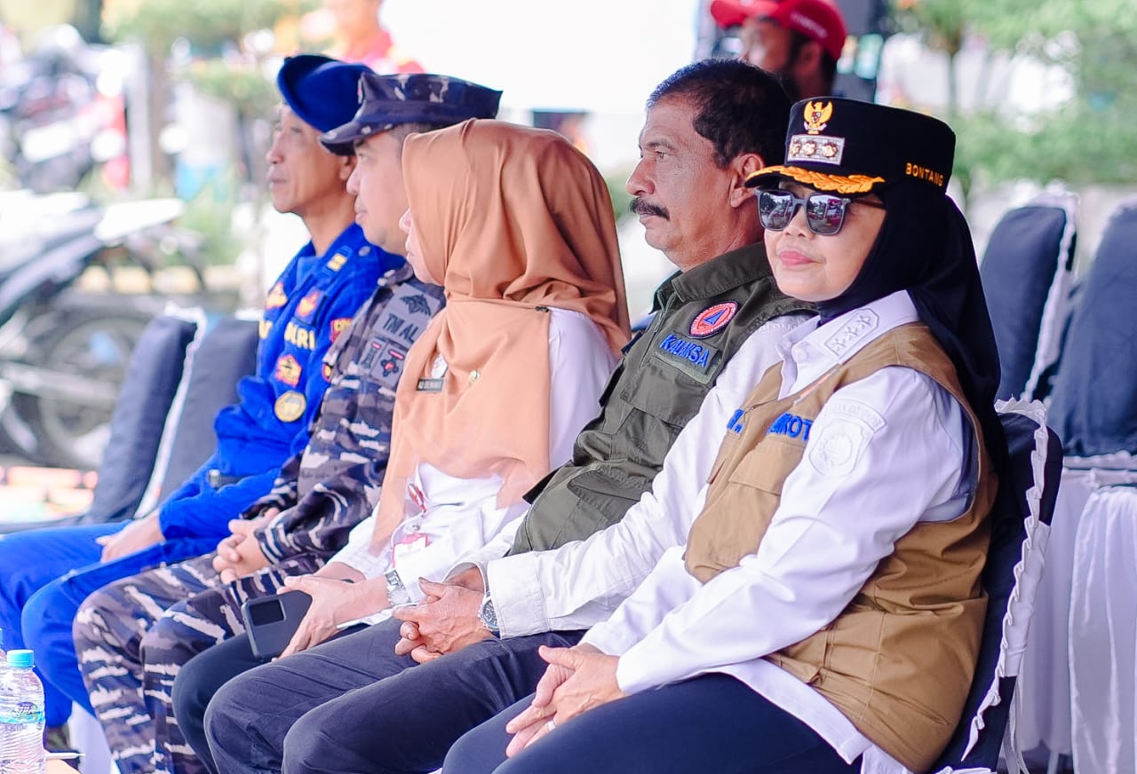 Pimpin Apel HKB Nasional 2025 Kota Bontang: Wali Kota Solidkan Kekuatan Hadapi Potensi Bencana