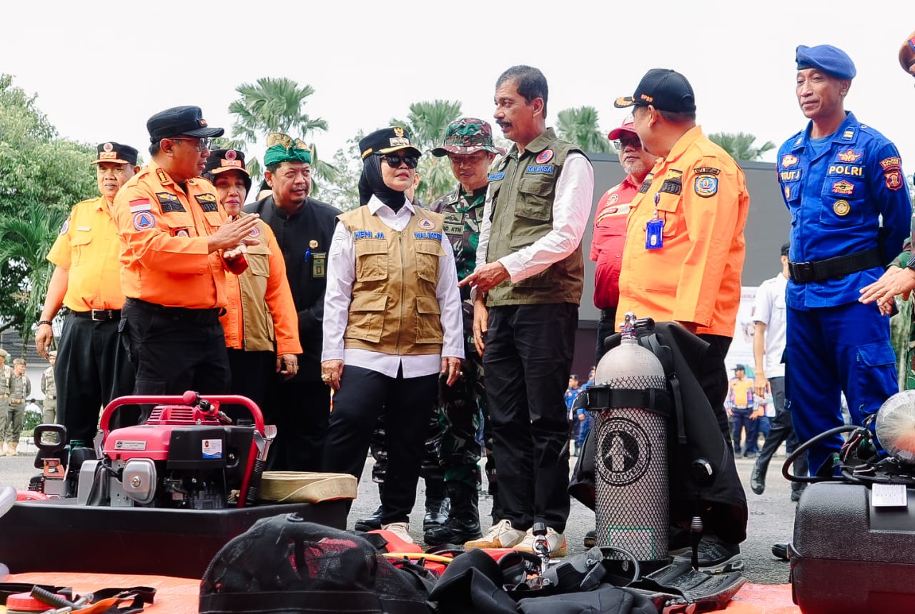 Pimpin Apel HKB Nasional 2025 Kota Bontang: Wali Kota Solidkan Kekuatan Hadapi Potensi Bencana