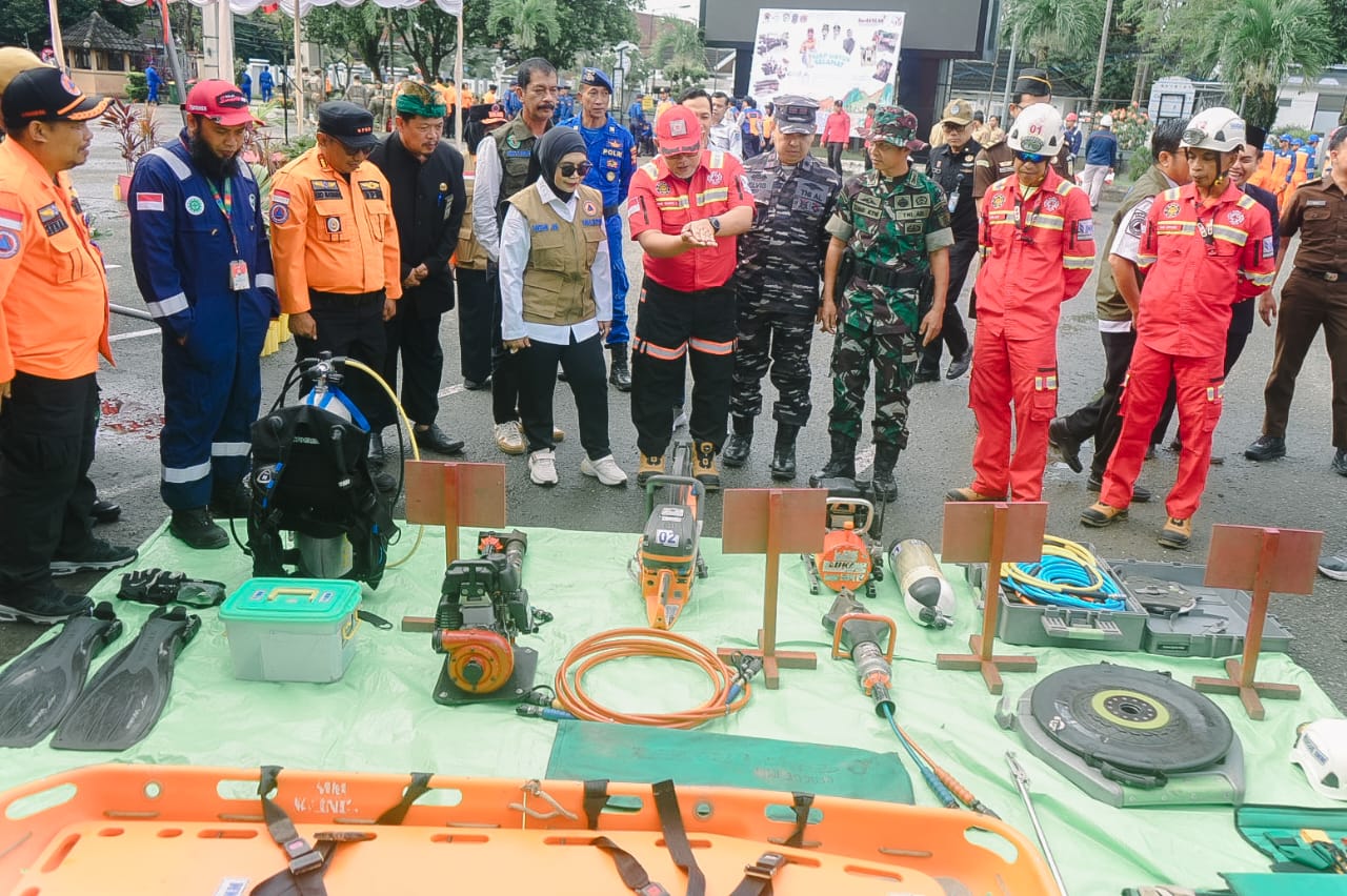 Pimpin Apel HKB Nasional 2025 Kota Bontang: Wali Kota Solidkan Kekuatan Hadapi Potensi Bencana