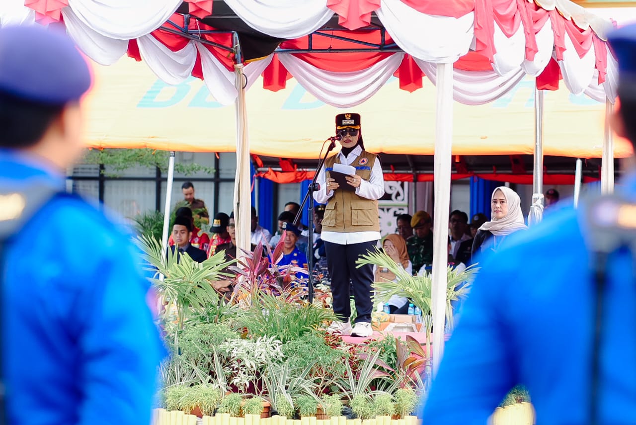 Pimpin Apel HKB Nasional 2025 Kota Bontang: Wali Kota Solidkan Kekuatan Hadapi Potensi Bencana