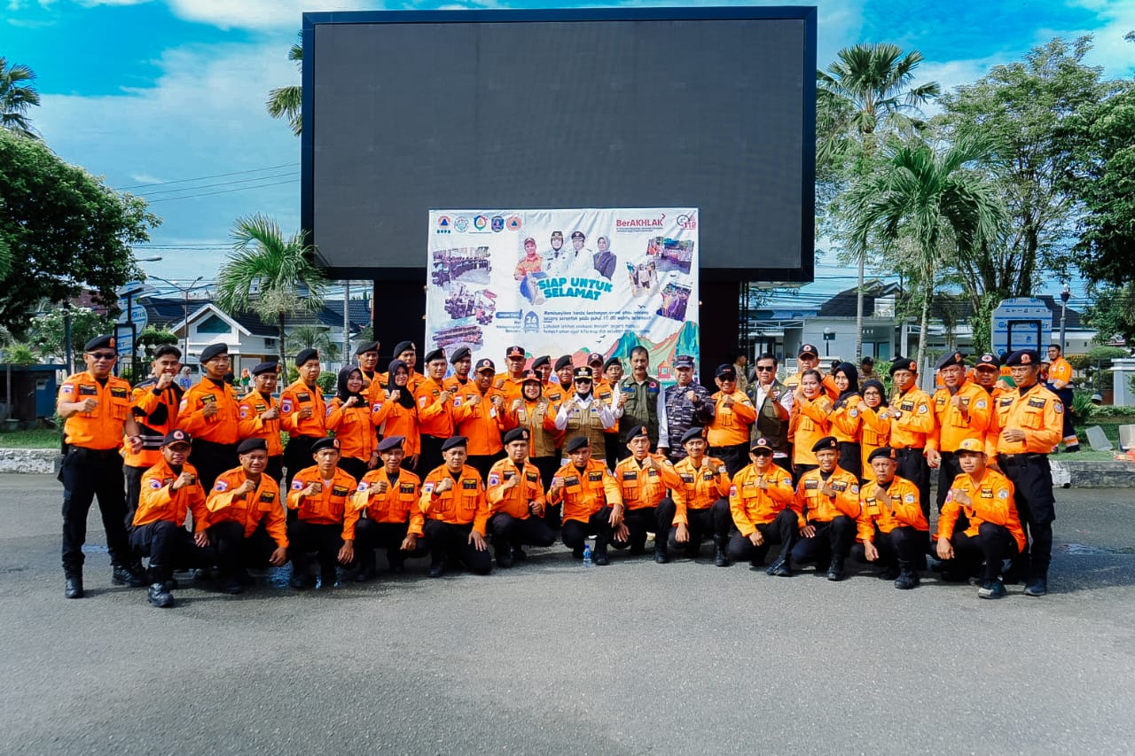 Pimpin Apel HKB Nasional 2025 Kota Bontang: Wali Kota Solidkan Kekuatan Hadapi Potensi Bencana