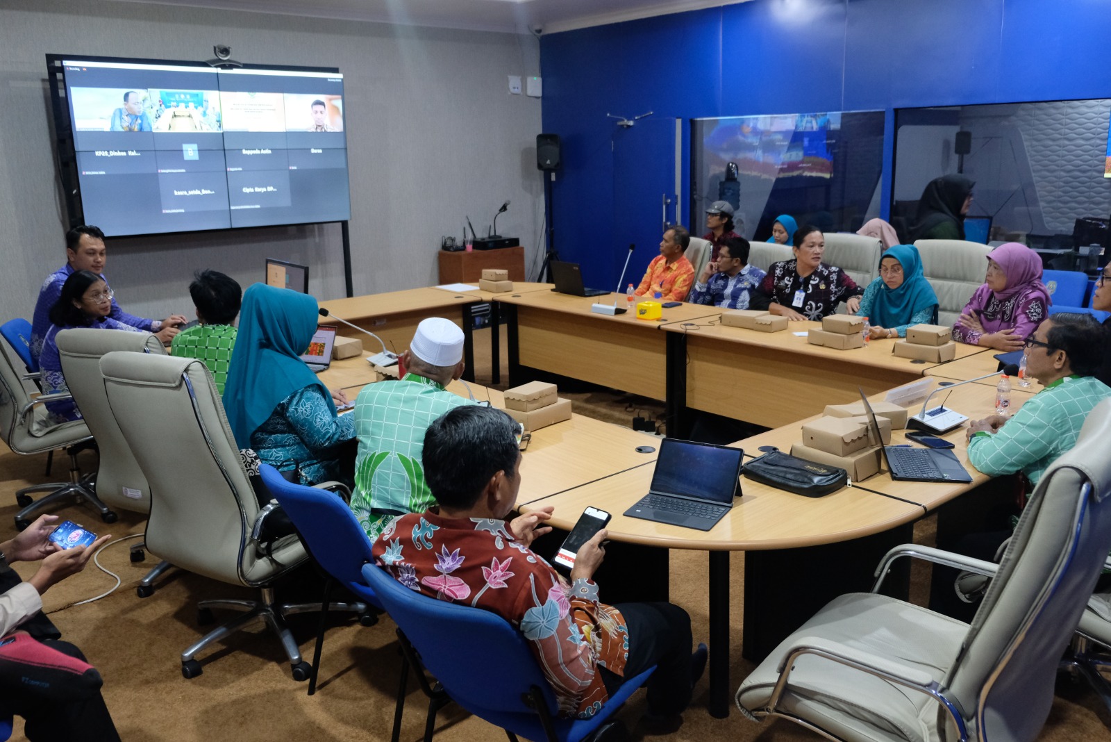 Penilaian Pelaksanaan 8 Aksi Konvergensi Percepatan Penurunan Stunting di Kota Bontang Dilakukan Secara Daring