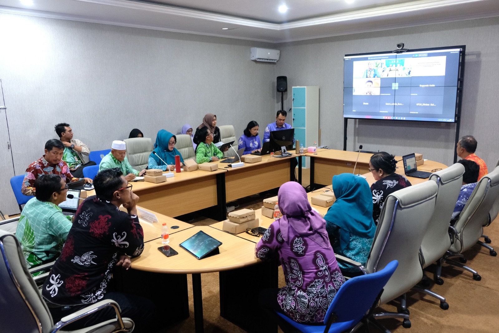 Penilaian Pelaksanaan 8 Aksi Konvergensi Percepatan Penurunan Stunting di Kota Bontang Dilakukan Secara Daring