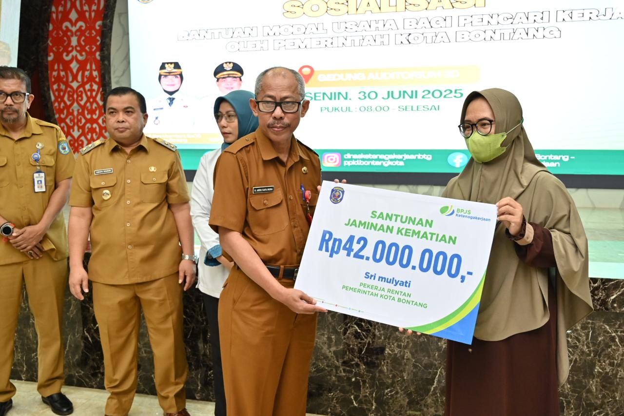 Upaya Menekan Angka Pengangguran, Pemkot Bontang Gelar Sosialisasi Bantuan Modal Usaha Bagi Para Pencari Kerja