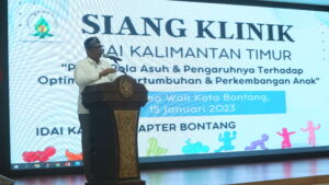Dukung Peningkatan Pola Asuh Anak, Wali Kota Bontang Hadiri Kegiatan IDAI Kaltim