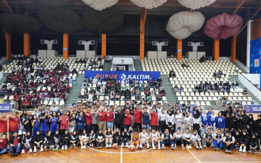 Wawali Najirah Buka Turnamen Basket Pelajar Se-Kaltim