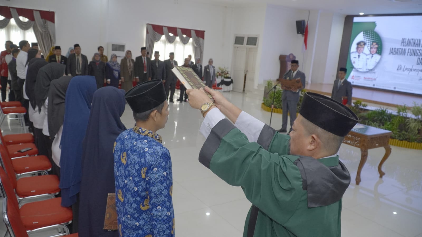 Lantik Jafung ASN dan PPPK, Wali Kota Basri Imbau ASN Bontang Harus Jadi Teladan