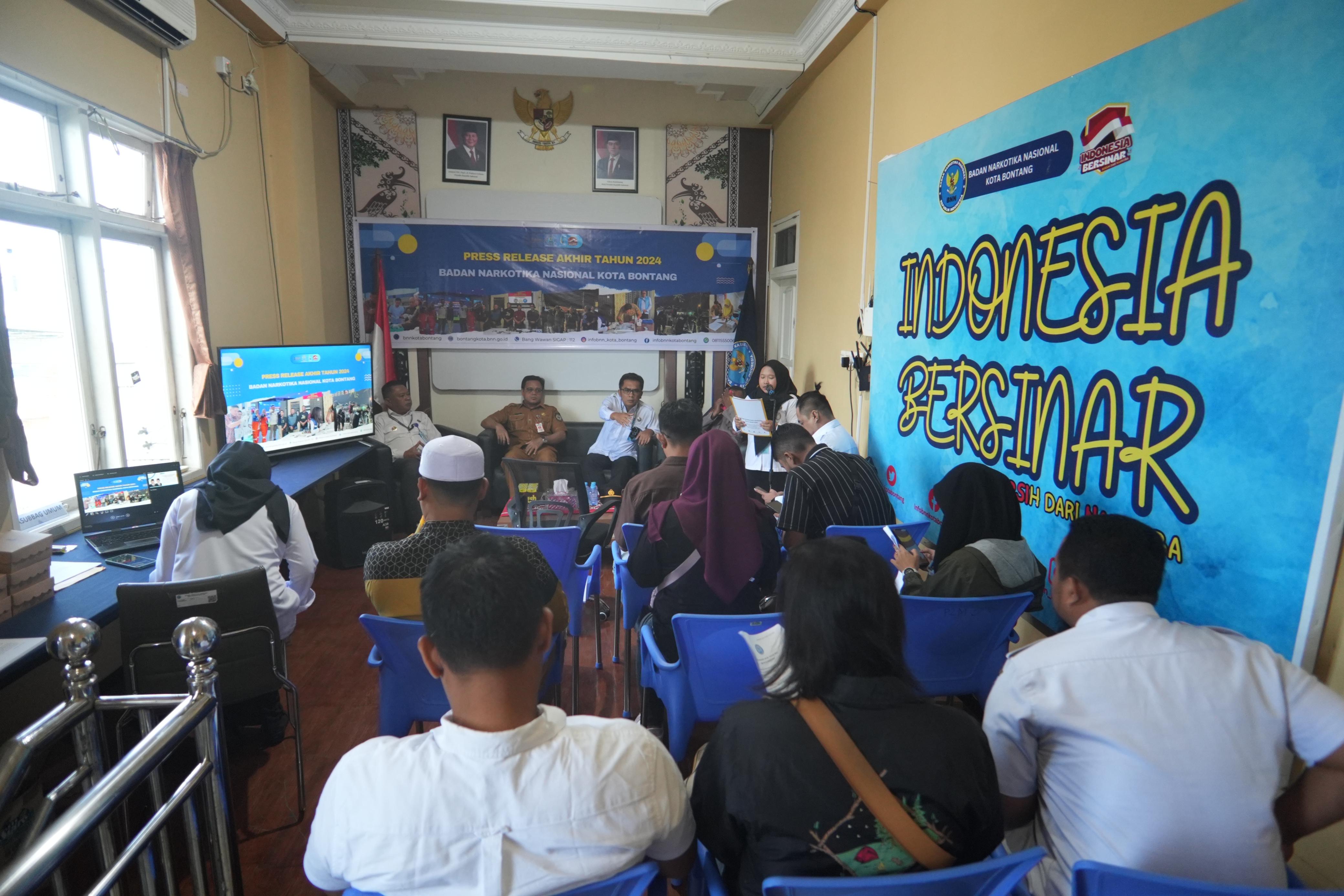 BNNK Bontang Rilis Hasil Akhir Tahun 2024, Komitmen Bersama P4GN Diperkuat