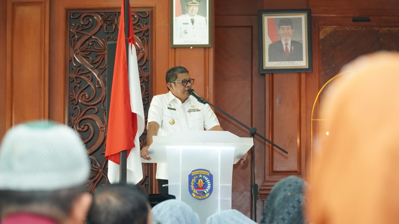Wali Kota Basri Hadiri Khotmil Qur'an dan Imtihan Angkatan IV SMPN 9