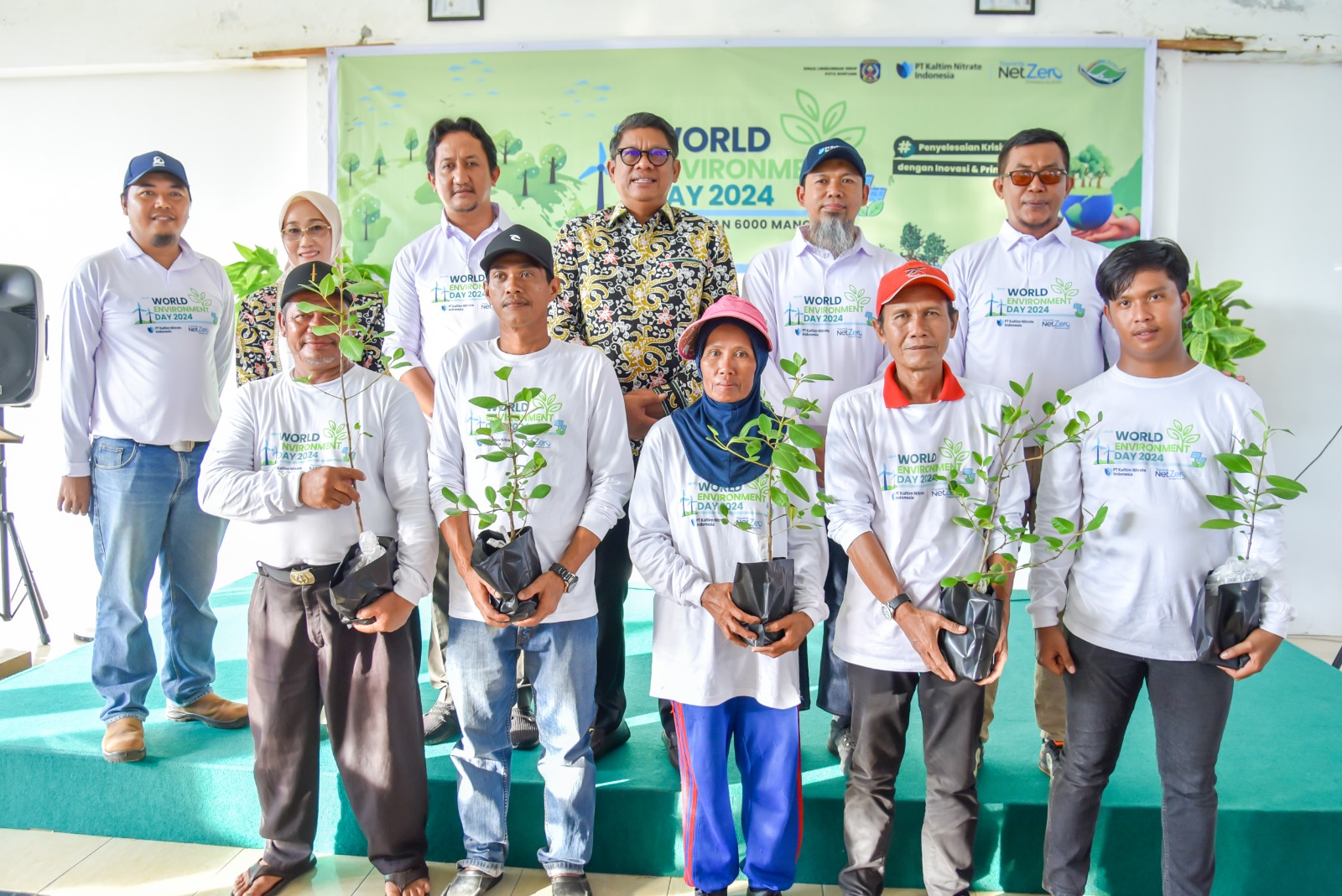 Penanaman 6000 Mangrove PT KNI Bersama Walikota dalam Peringatan Hari Lingkungan Hidup Sedunia 2024