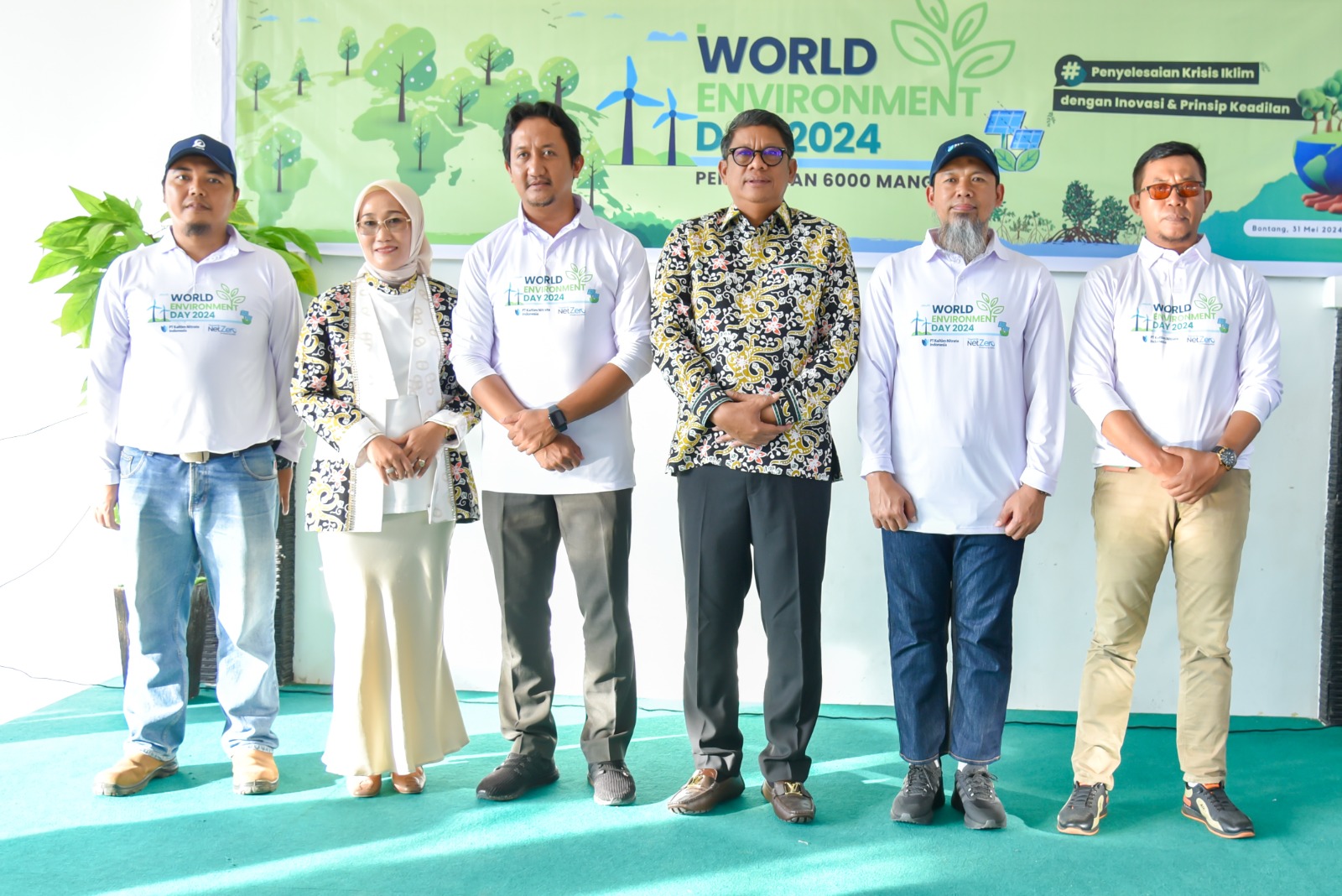Penanaman 6000 Mangrove PT KNI Bersama Walikota dalam Peringatan Hari Lingkungan Hidup Sedunia 2024